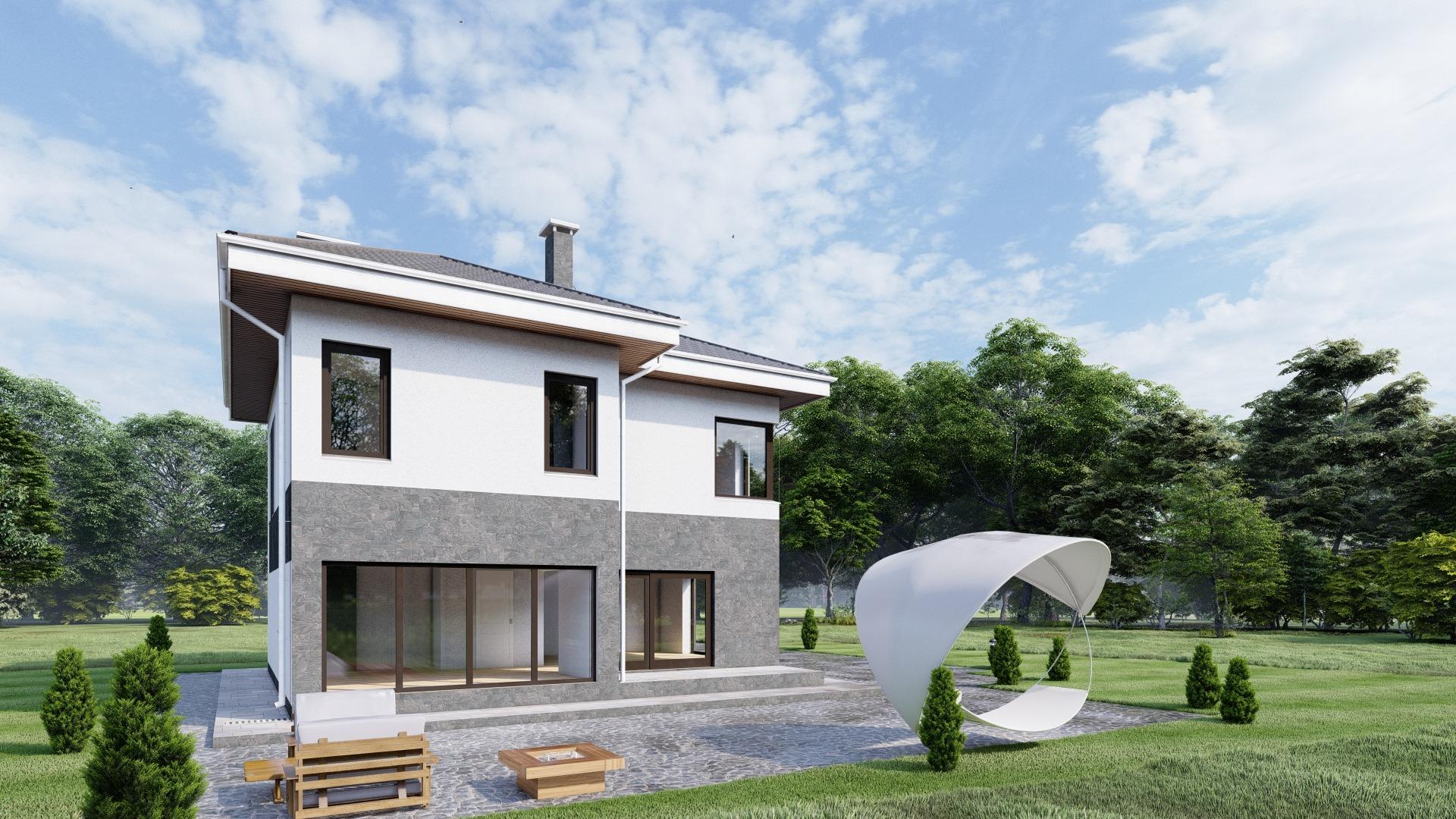 Двухэтажный дом