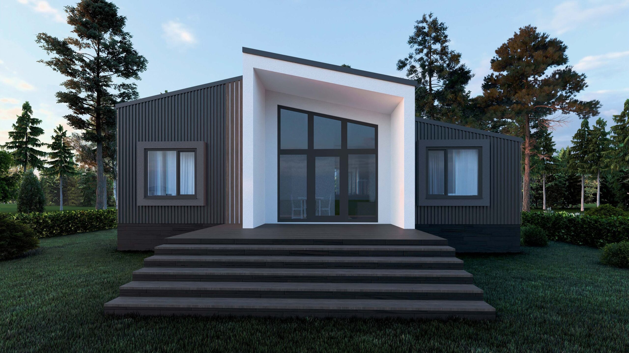 Одноэтажный дом