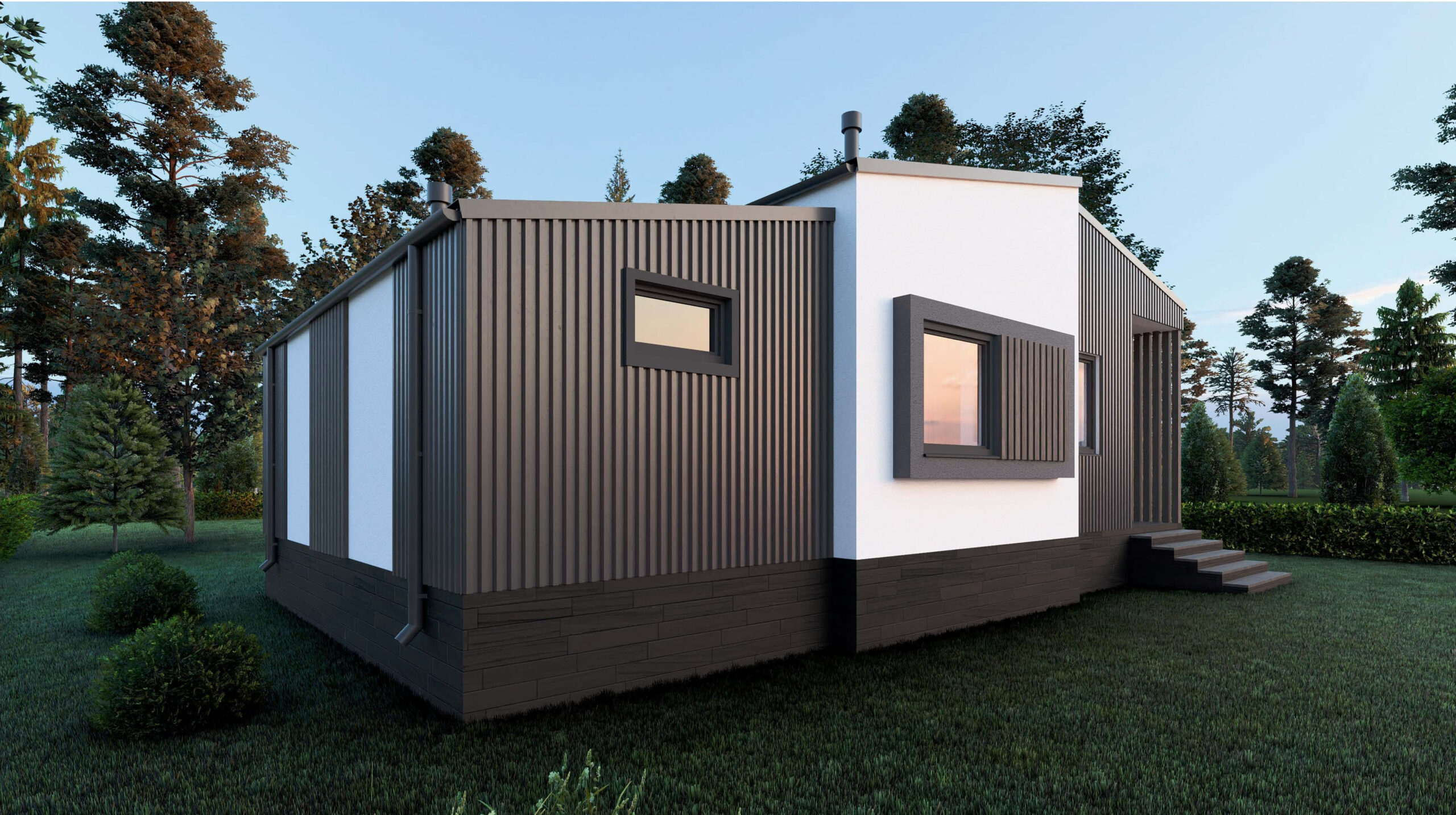 Одноэтажный дом