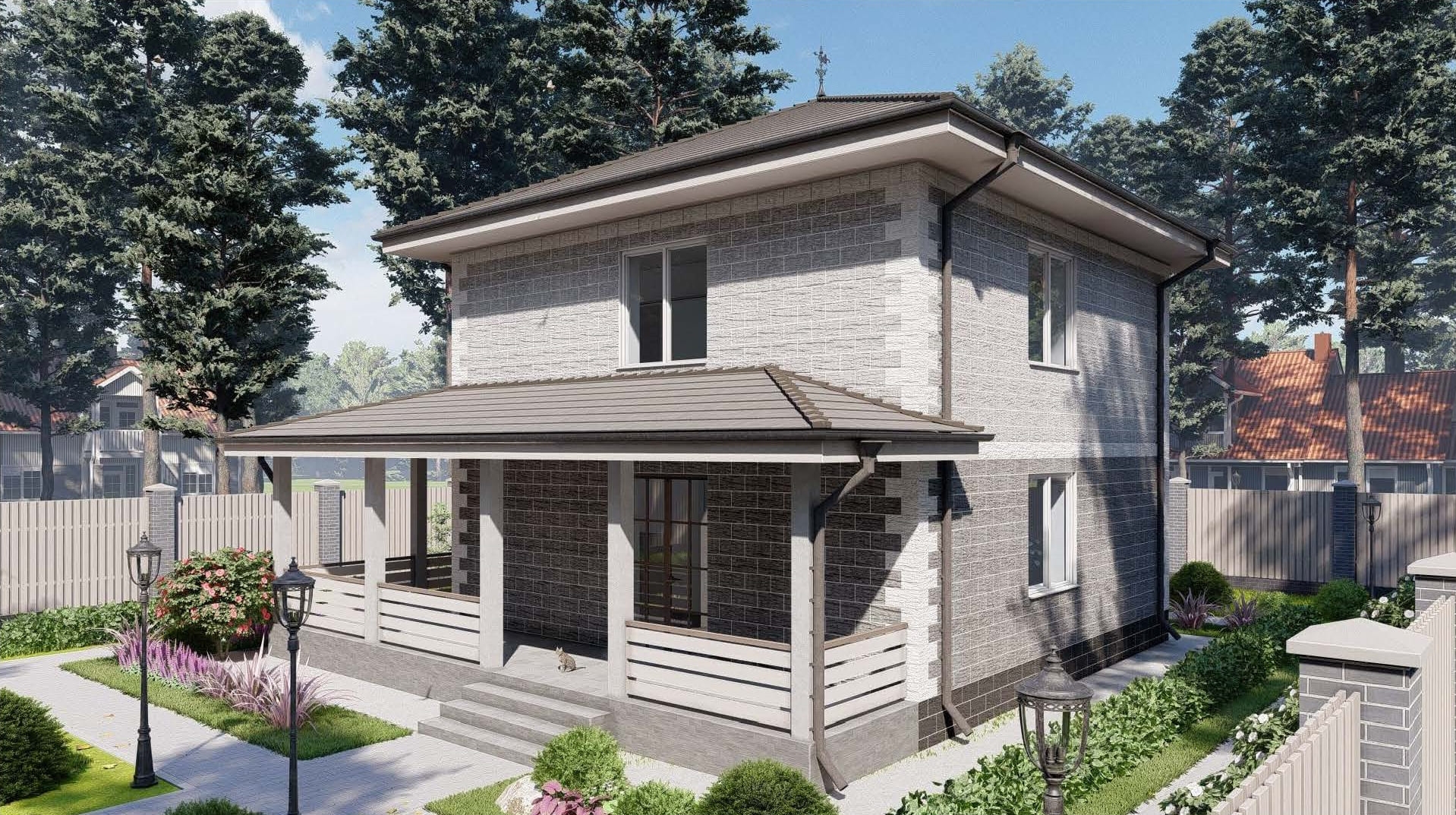 Двухэтажный дом