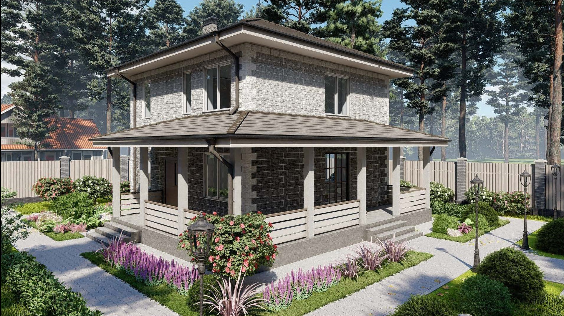 Двухэтажный дом