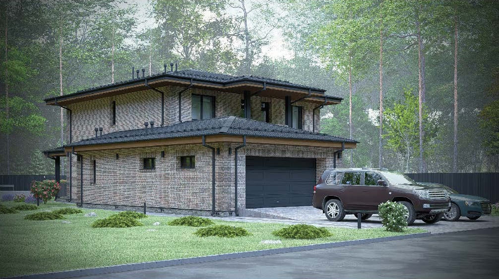 Двухэтажный дом