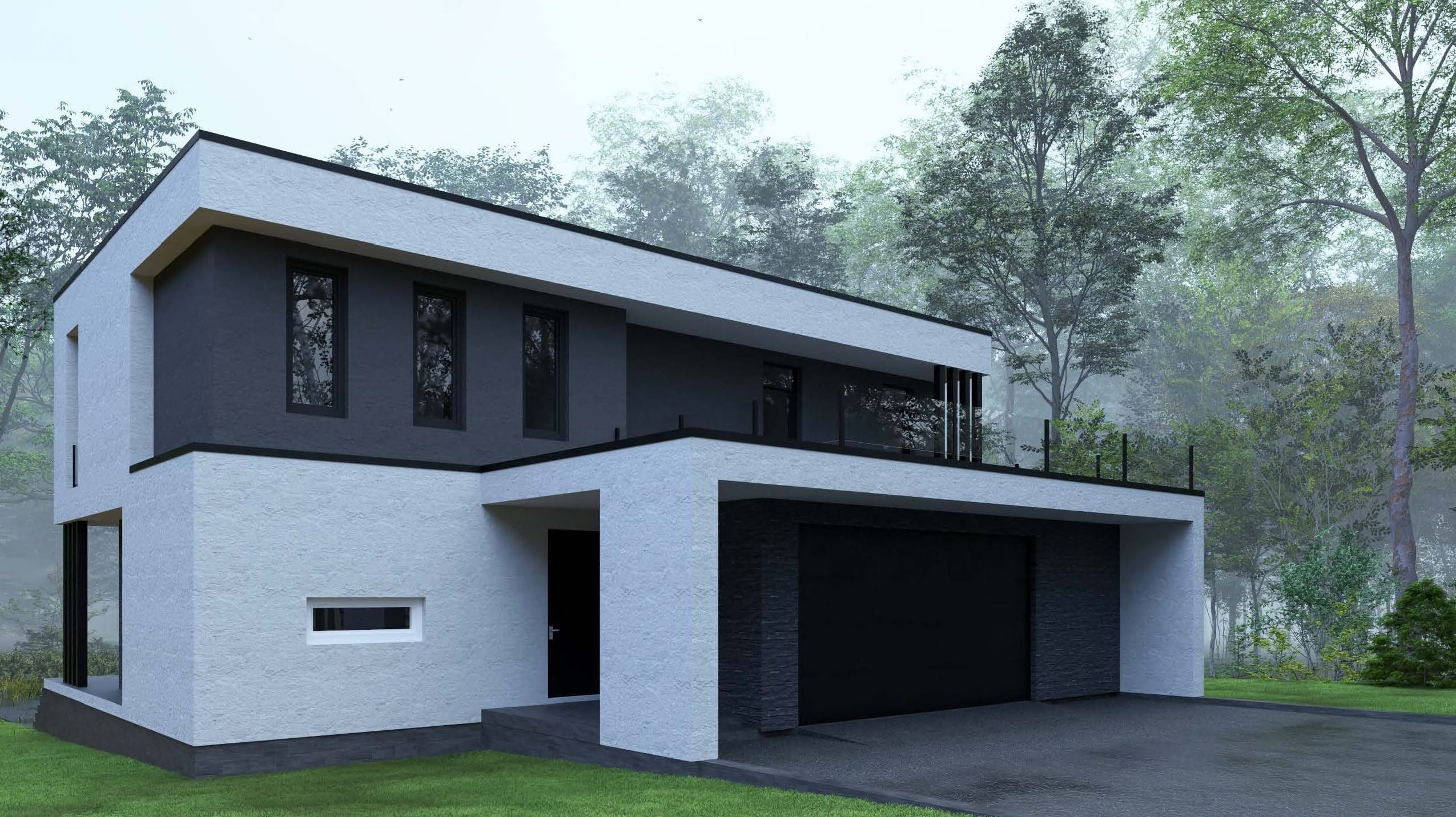 Двухэтажный дом