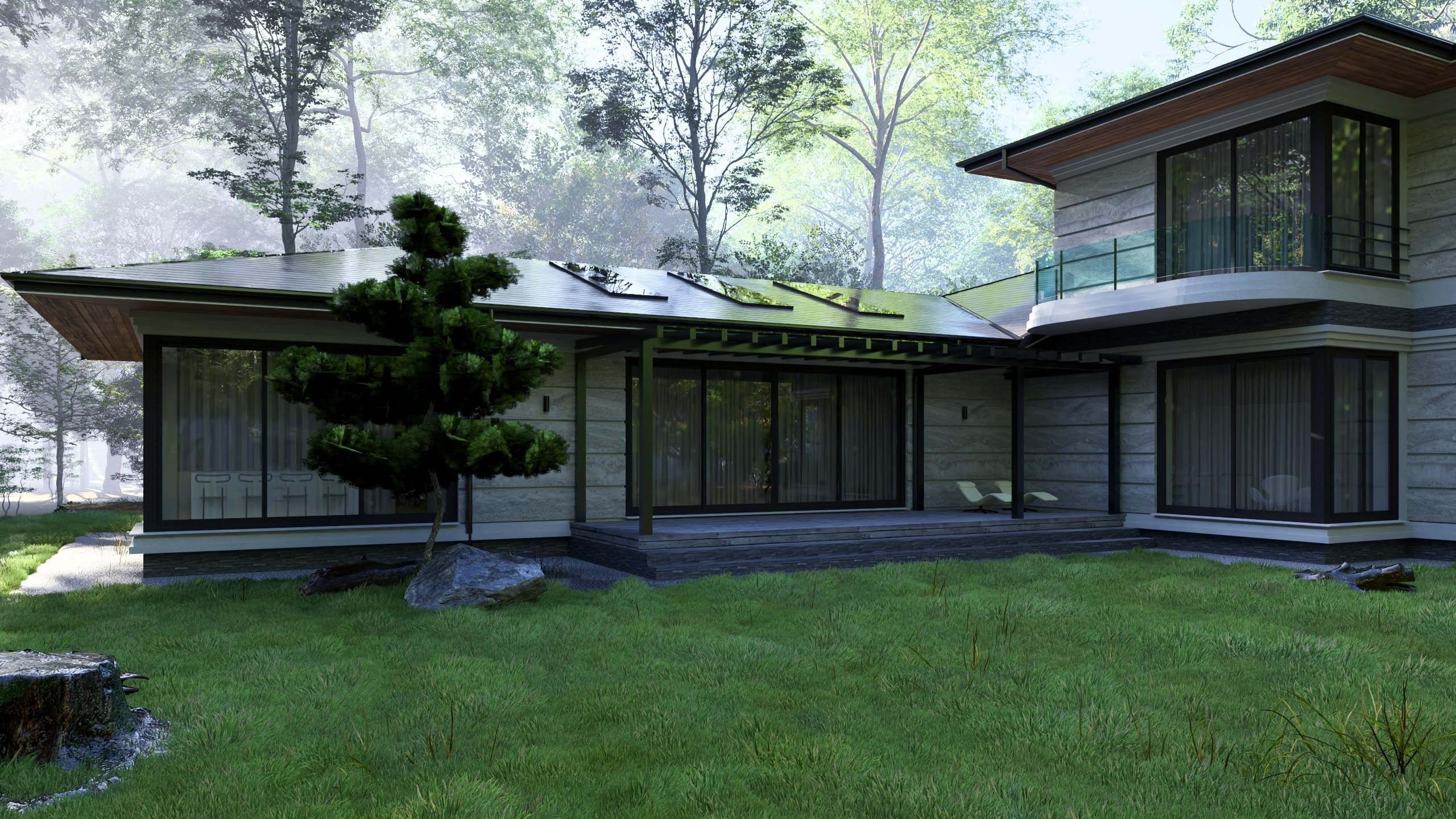 Двухэтажный дом