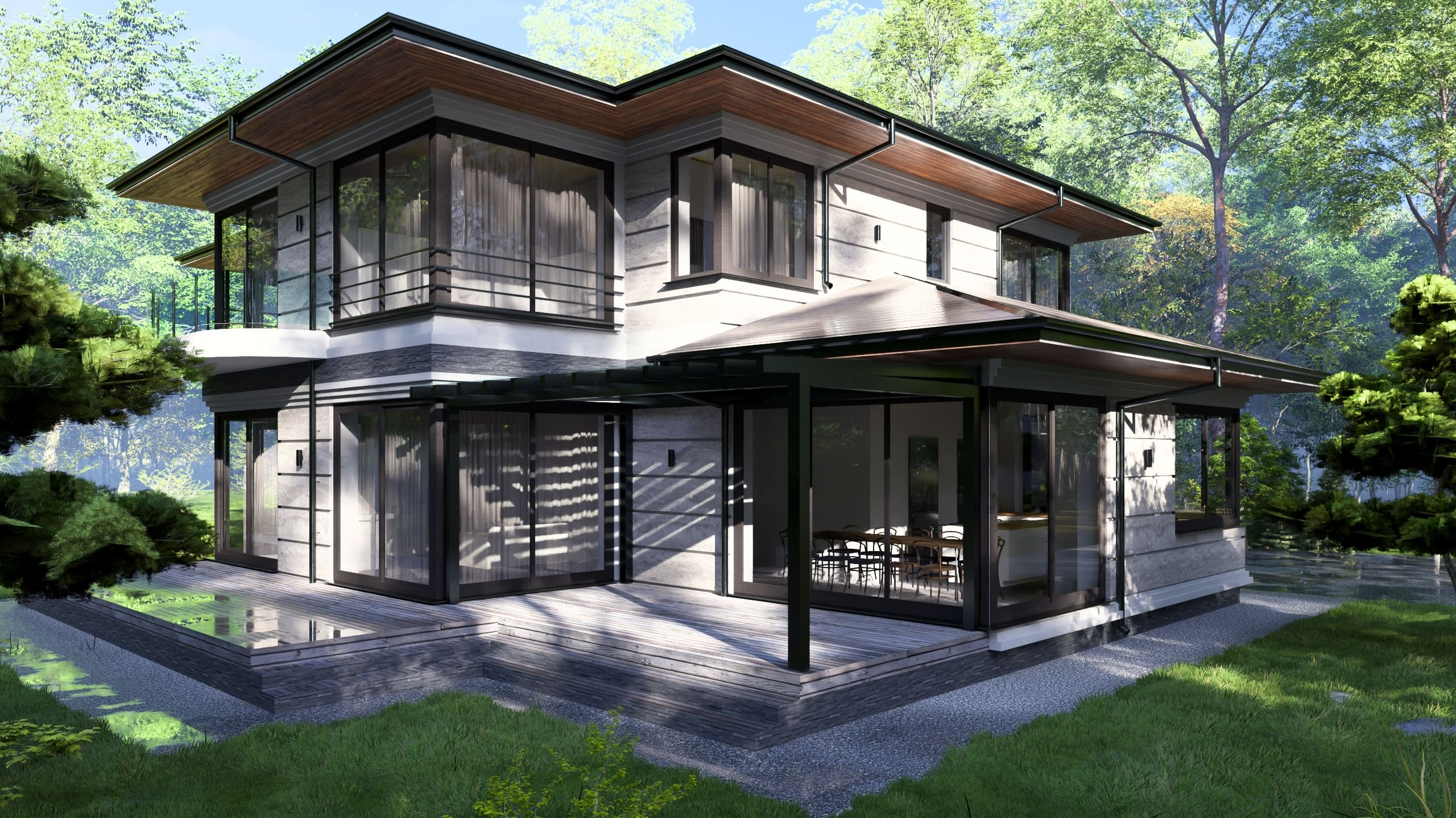 Двухэтажный дом