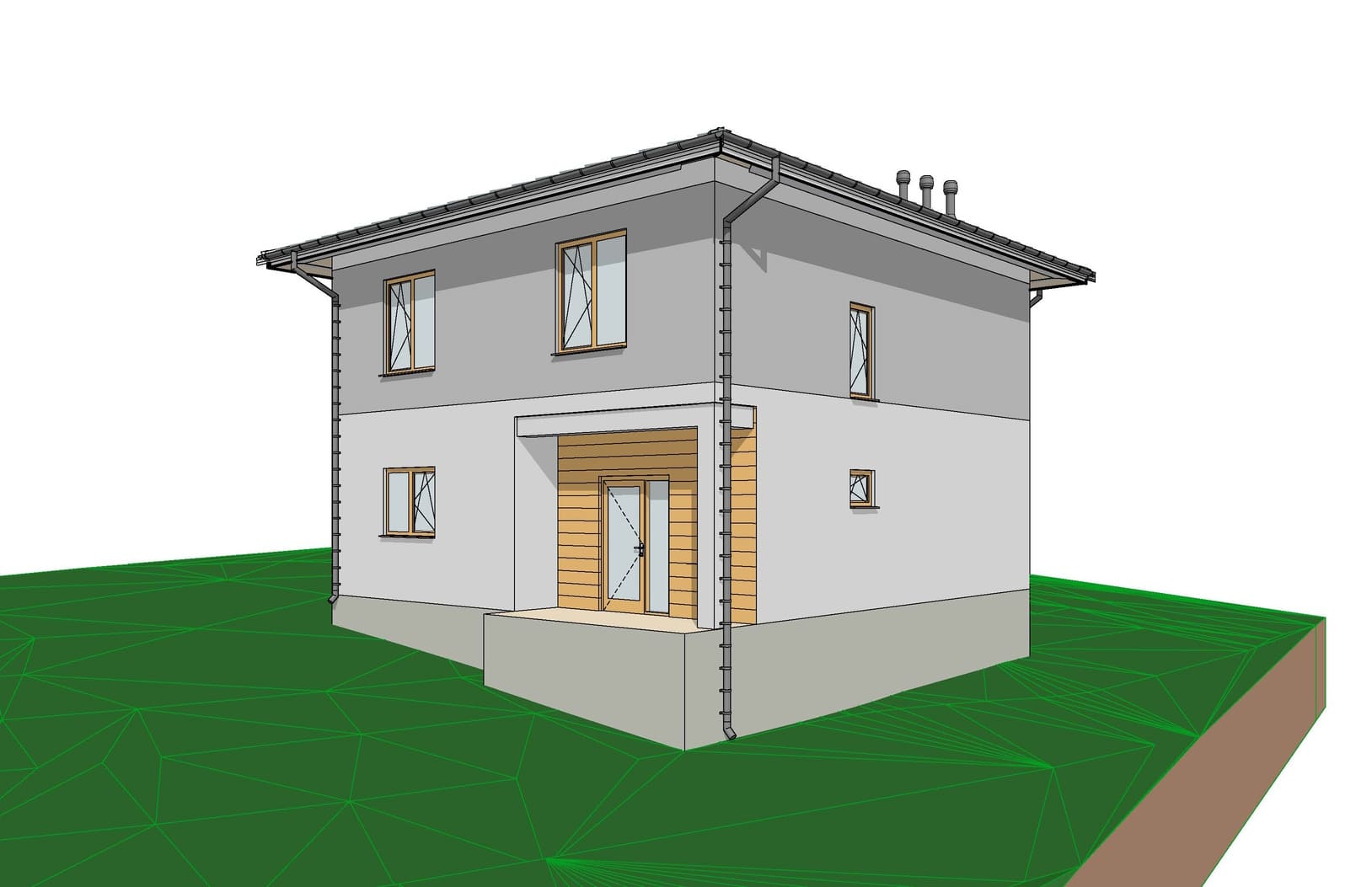 Двухэтажный дом