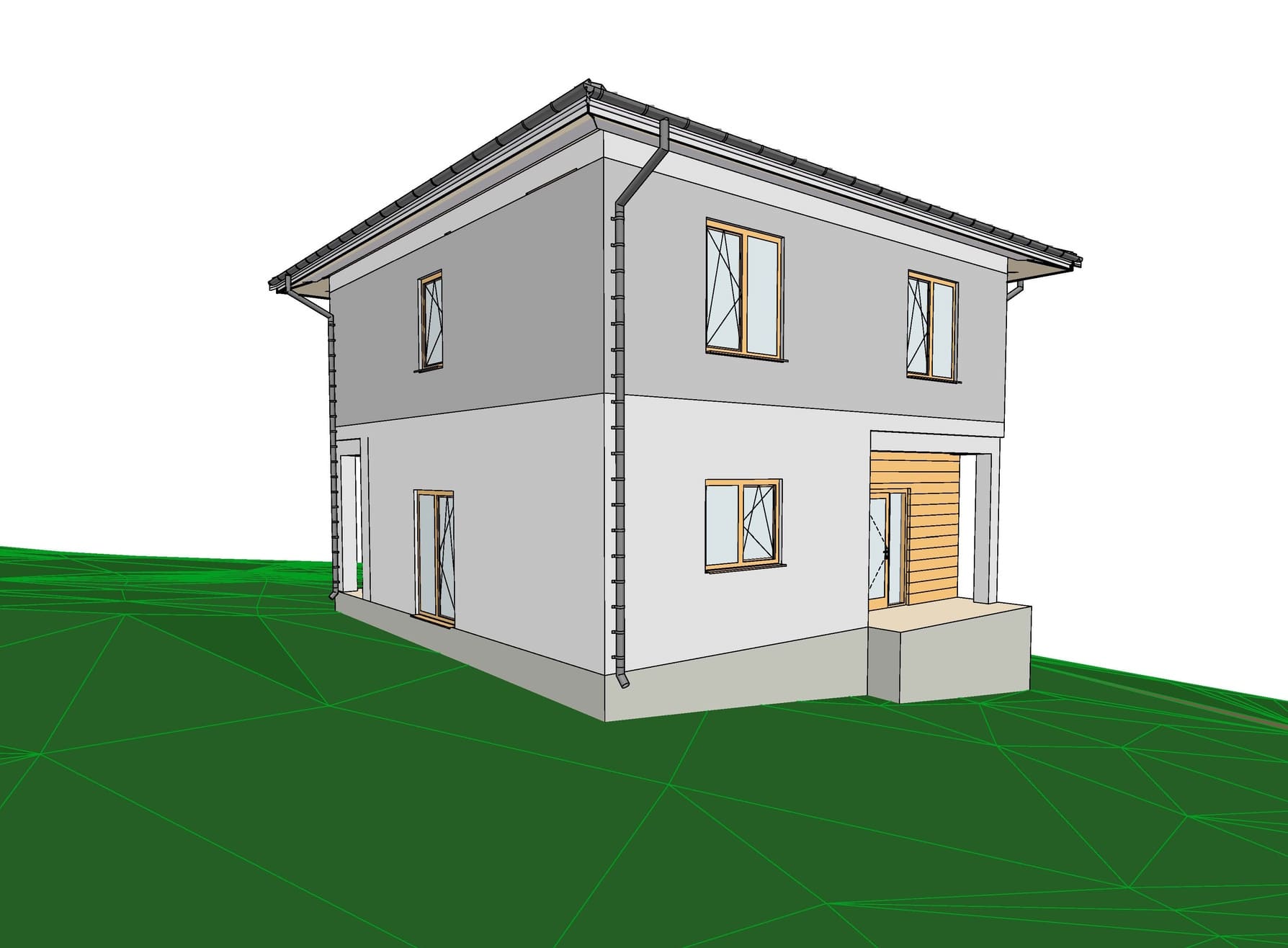 Двухэтажный дом