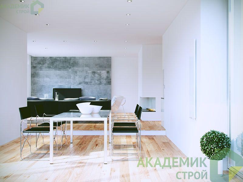 Двухэтажный дом 17х14 - 189.1 м2 — вид 3