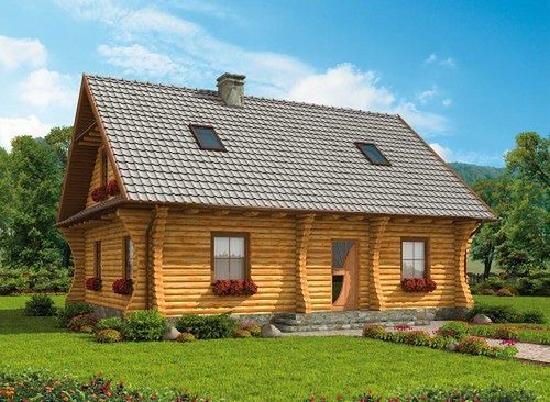 Двухэтажный дом 10х12 - 132.16 м2 — вид 1