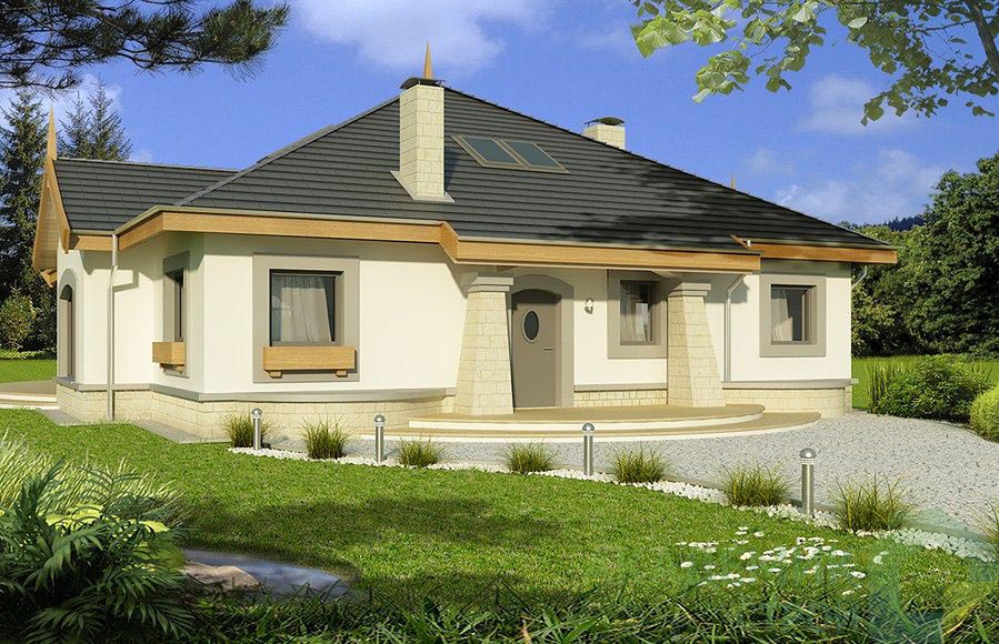 Двухэтажный дом 16х12 - 185.3 м2