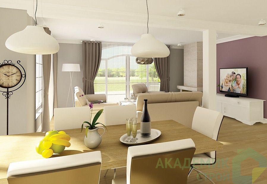 Двухэтажный дом 16х12 - 185.3 м2