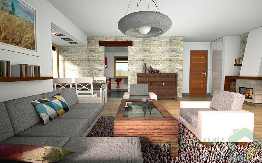 Двухэтажный дом 12х9 - 158.7 м2