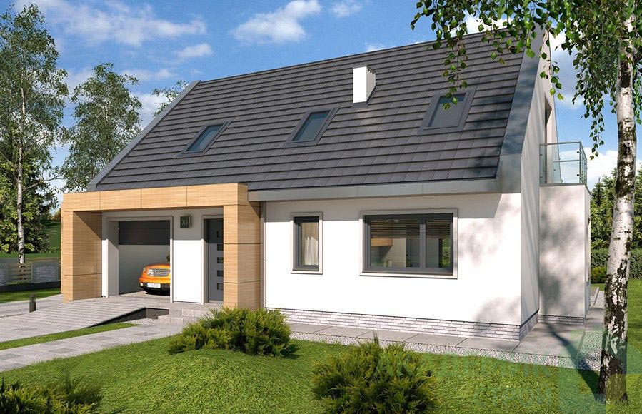 Двухэтажный дом 12х9 - 149.8 м2