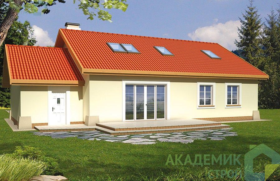 Двухэтажный дом 20х12 - 200.5 м2 — вид 2
