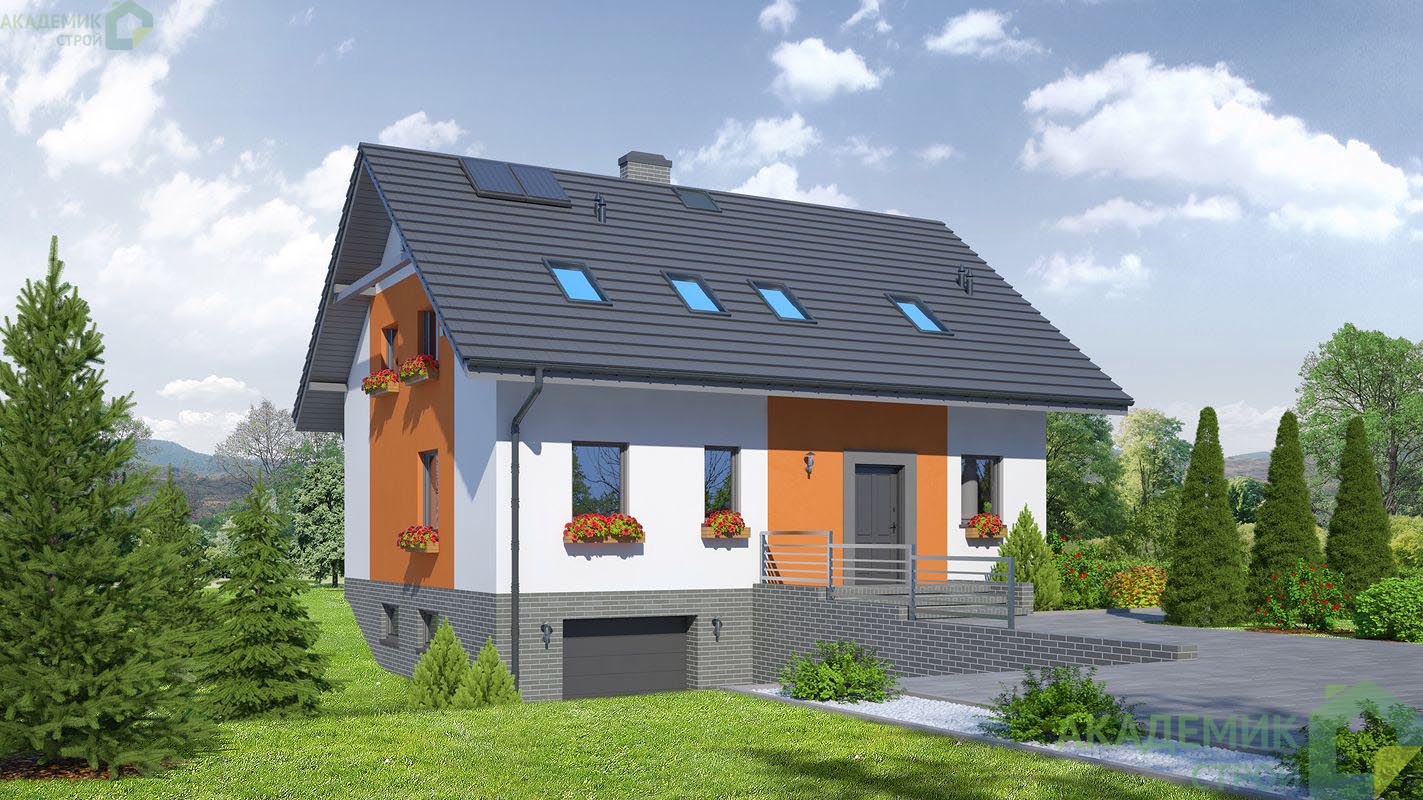 Двухэтажный дом 12х9 - 244.51 м2