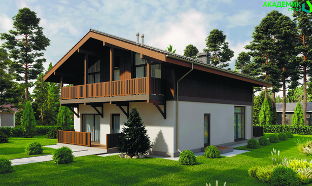 🏠 Проект двухэтажного индивидуального жилого дома площадью 186,63 м² в д. Бережки, Солечногорский район, Московская область