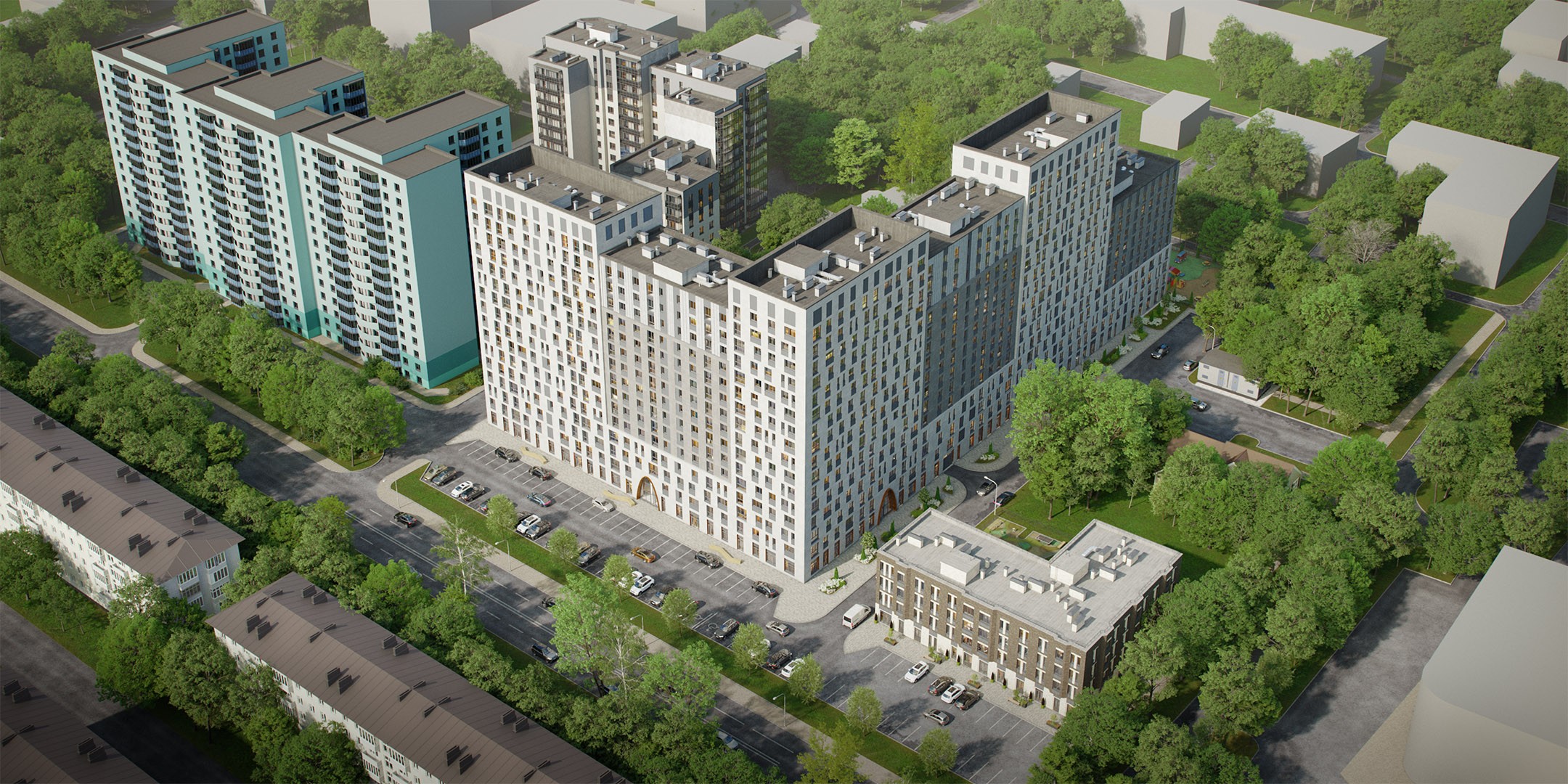 Купить квартиры в новостройках в жилом комплексе CITY RESIDENCE by AKVILON  в Архангельскe от застройщика: цены, планировки