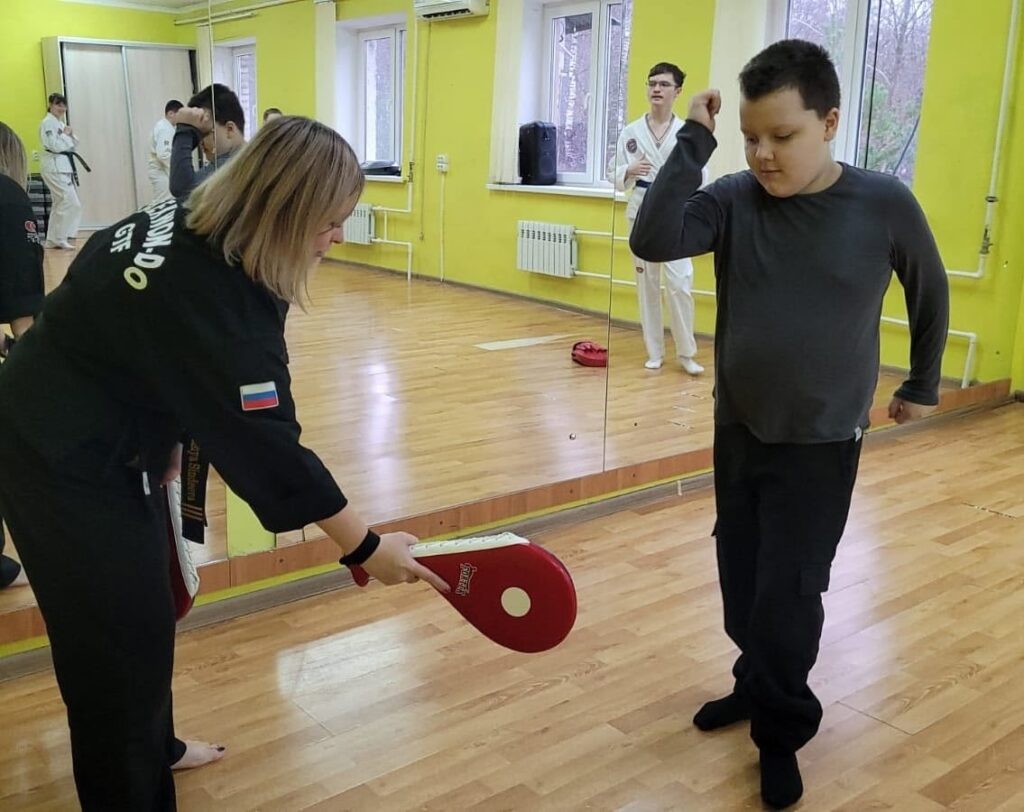 Открытая тренировка по адаптивному тхэквондо ГТФ в спорткомплексе «Химик»