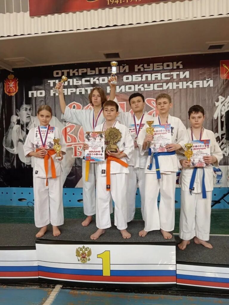 Воспитанники ДЮСШ 3 «Атлет» успешно выступили на открытом кубке Тульской области по каратэ киокусинкай