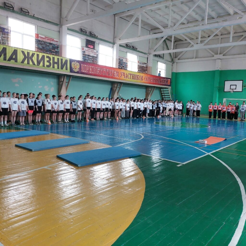 Ученики 6 класса школы №5 заняли третье место в Президентских состязаниях