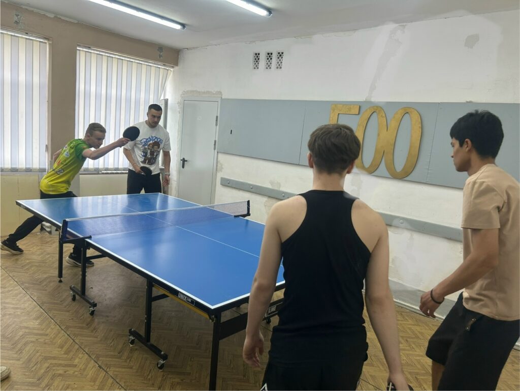 В клубе «Современник» прошёл турнир по настольному теннису
