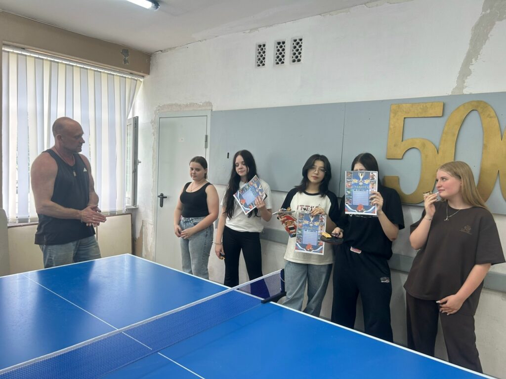 В клубе «Современник» прошёл турнир по настольному теннису