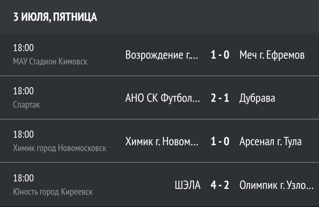 Обзор матча и предстоящая игра команды «ДУБРАВА» из Алексина