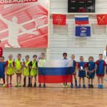 Товарищеские футбольные игры в День флага России в ДЮСШ «Горизонт» г. Алексин