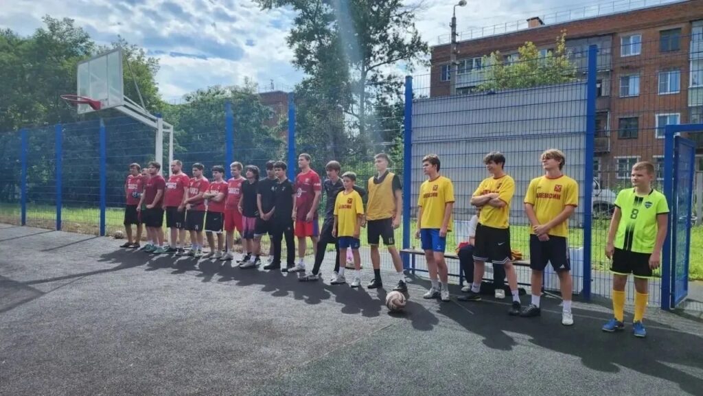 Соревнования по общей физической подготовке и мини-футболу в спортивной школе «Атлет» г. Алексин