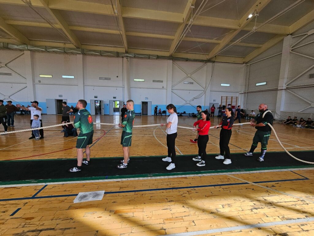 Сборная Алексина заняла призовые места на Кубке SFT по перетягиванию каната