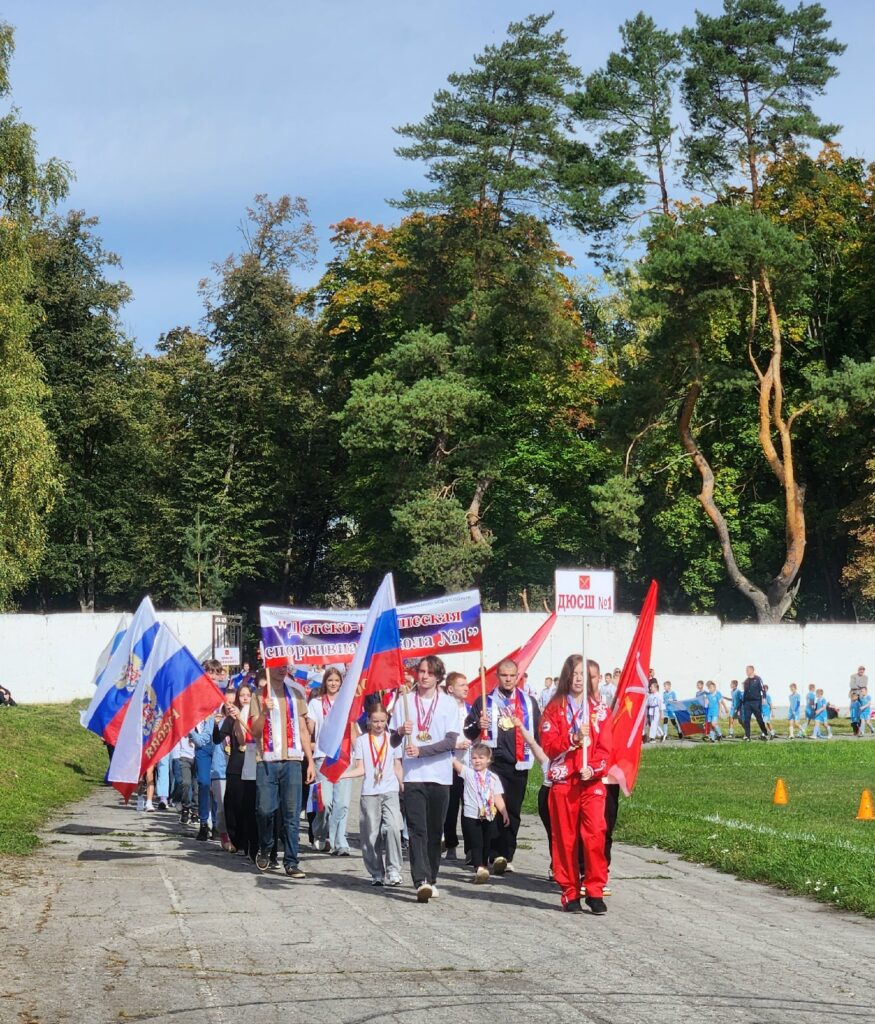 Вручение золотых знаков отличия ВФСК «ГТО» в Алексине в честь празднования Дня Тульской области