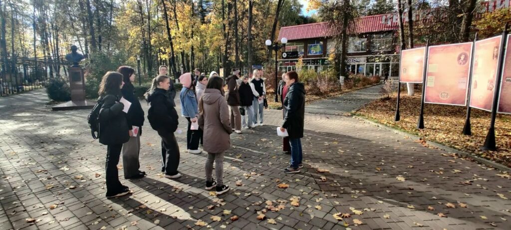 Студенты Алексинского машиностроительного техникума изучают туристический потенциал города на маршруте «12 троп»
