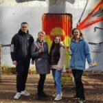 Субботник в парке и благоустройство молодежного пространства «Три стены»