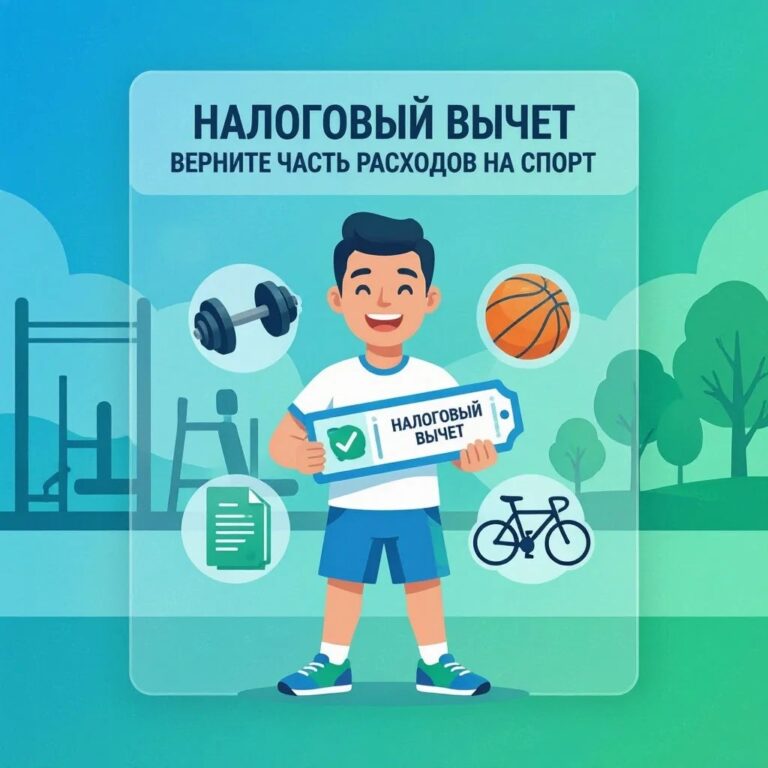 Как получить налоговый вычет за занятия спортом: подробный обзор