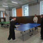 Дружеский турнир по настольному теннису в молодежном центре «Чайка»