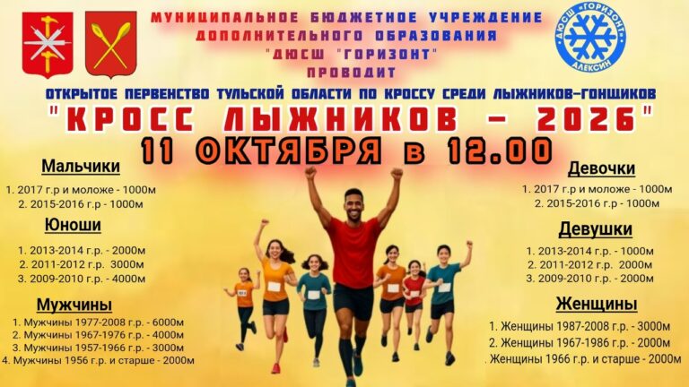 Регистрация на «Кросс лыжников-2026» в Алексине: важная информация для участников