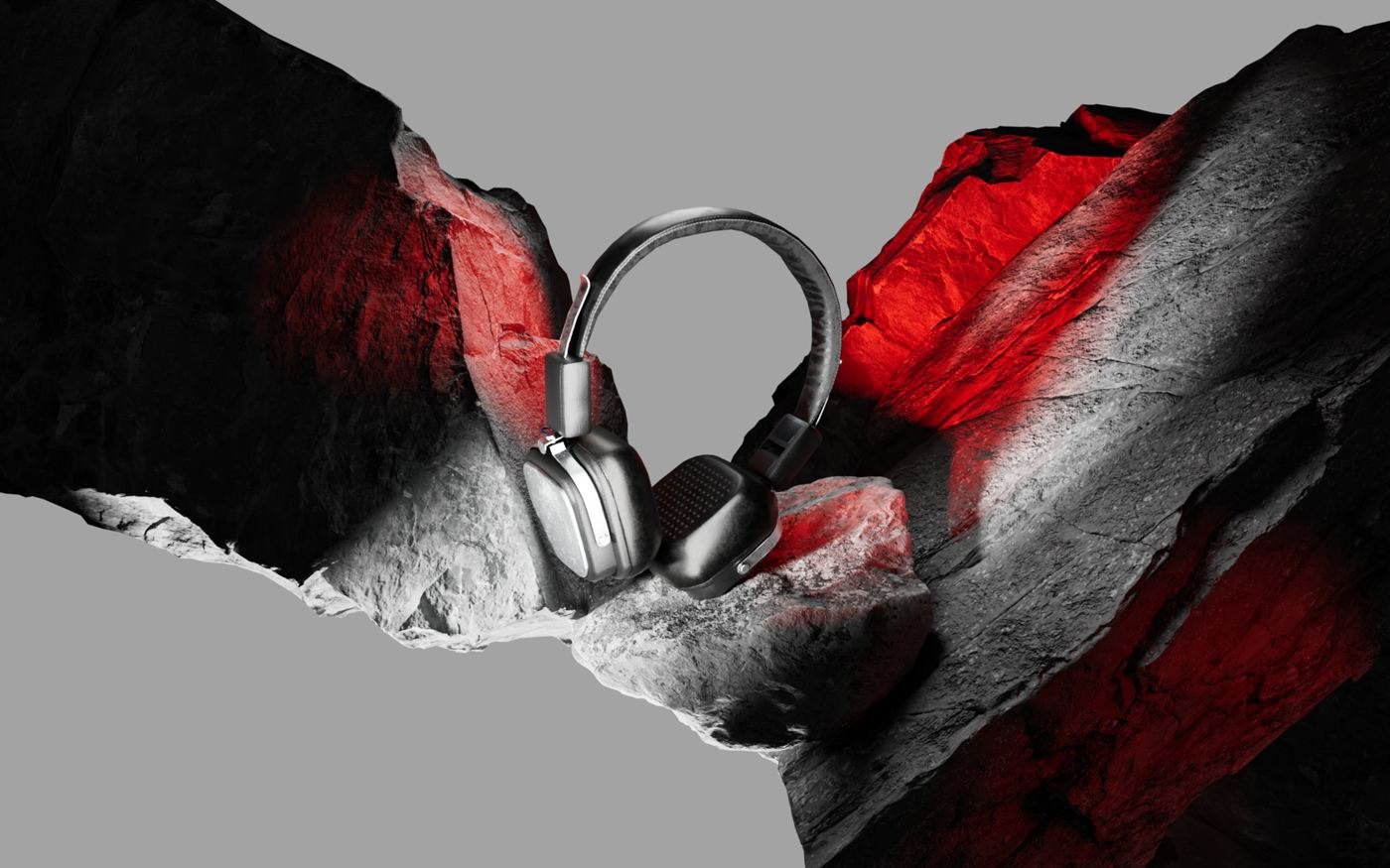 Headphones, 3D product render