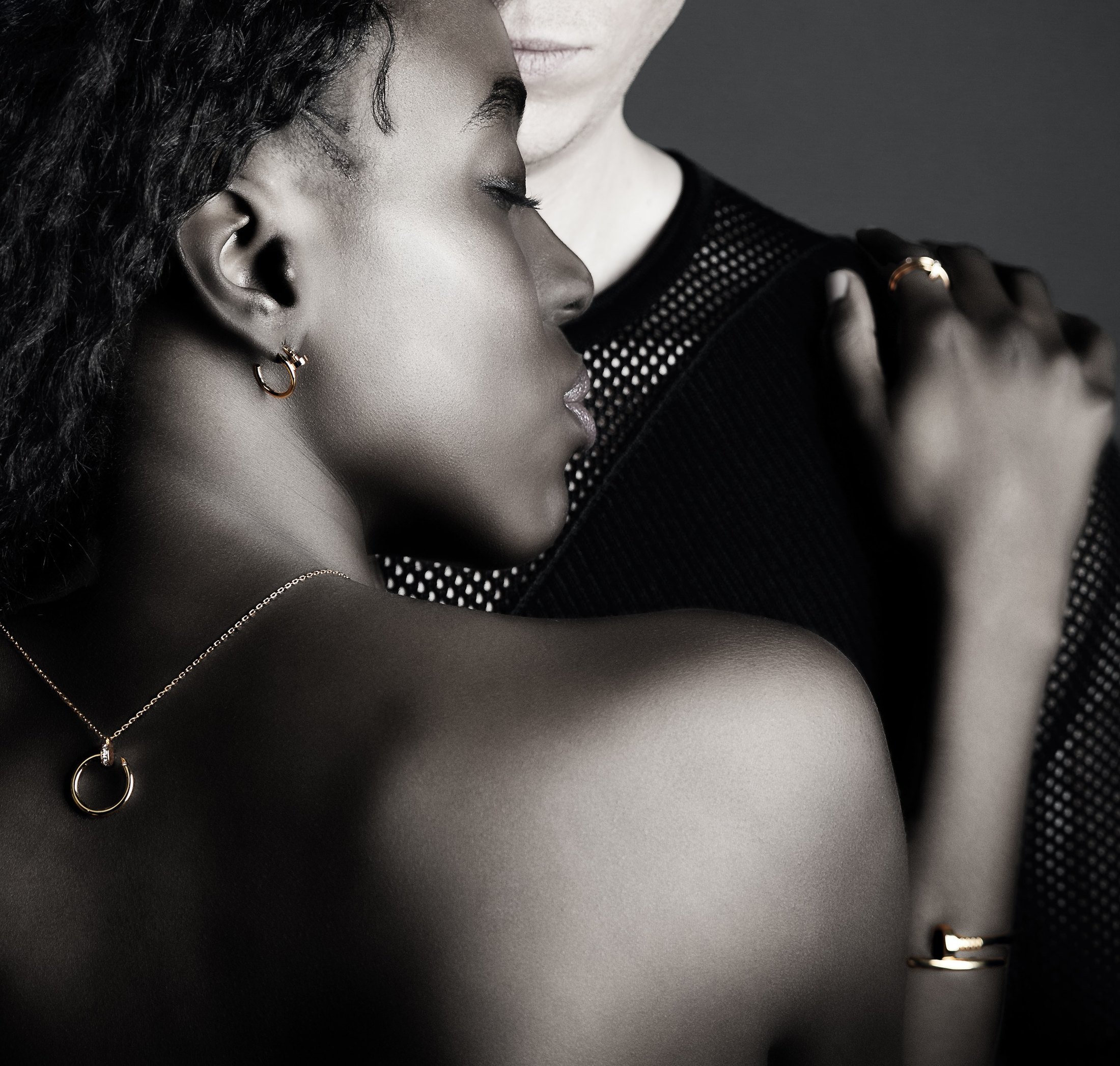 Juste un Clou pendant and bracelet, two models