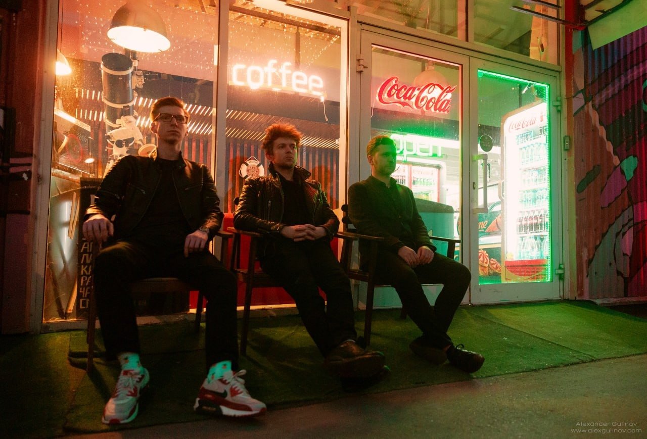 3+1 (Three Plus One), band photography by Alexander Gulinov