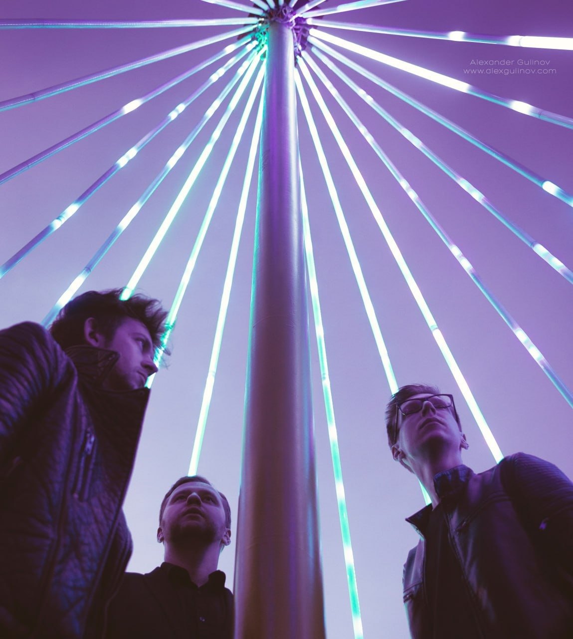 3+1 (Three Plus One), band photography by Alexander Gulinov
