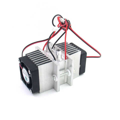 Комплект полупроводниковой системы охлаждения «сделай сам», мини-охладитель холодильника, модуль проводимости 12 В, головка водяного охлаждения, вентилятор, TEC1-12706 10000220323854
