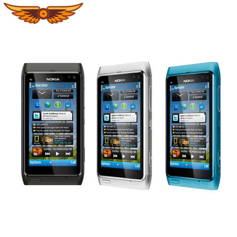 Оригинальный сотовый телефон N8 Nokia N8, мобильный телефон дюйма, емкостный сенсорный экран, камера 12 МП, 3G, разблокированный, N8, бесплатная доставка 1005001269502862