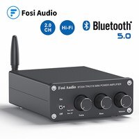 Усилитель звука Fosi BT20A Bluetooth TPA3116D2, 100 Вт 1005001295784555