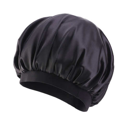 Новая красивая шапка из искусственного шелка для ночного сна головной убор шапка Тюрбан Эластичная Повязка для весны 1005001304935597