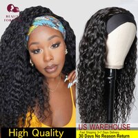 Повязка на голову Beautyforever, парики из натуральных человеческих волос, для начинающих 1005001308889316