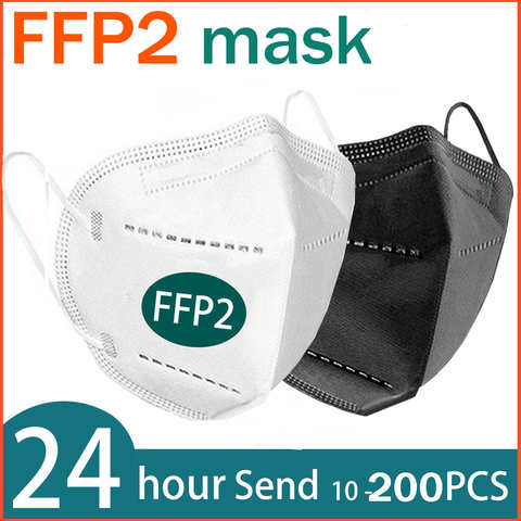 6-слойная FFP2 маска для рта KN95, пылезащитные маски fpp2, маски для лица от гриппа, защитные маски для лица с фильтром, мягкие дышащие маски 1005001310504455