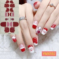 Новая классика наклейки на ногти ногти орнамент наклейки для ногтей наклейки для ногтей рождество 1005001337479612