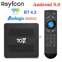 ТВ-приставка TOX1 на Android 9,0, 4 + 32 ГБ, Amlogic S905X3, 1000 Мбит/с 1005001343936661