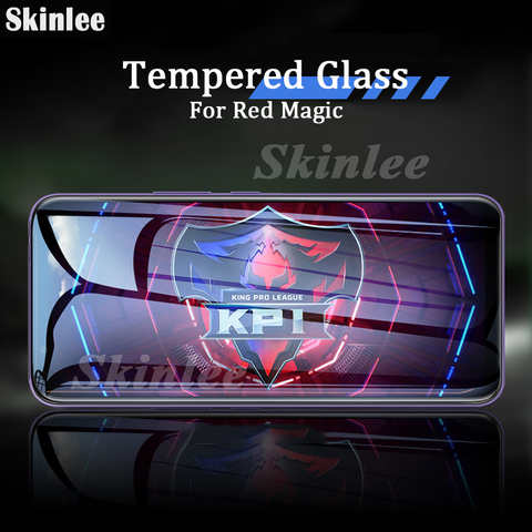 Защитная пленка для экрана Skinlee, стеклянная пленка для Nubia Red Magic 5G, изогнутое закаленное стекло для экрана с полным покрытием для RedMagic 5S 6 Pro, пленка 6R 1005001345351706