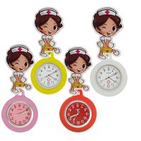 Мультяшные милые медицинские часы с силиконовым карманом для медсестер, врачей, женщин и женщин, больничные растягивающиеся значки, подарочные часы 1005001354669704